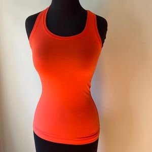 Lululemon Cool Racerback Tank top Size 4 True Orange
